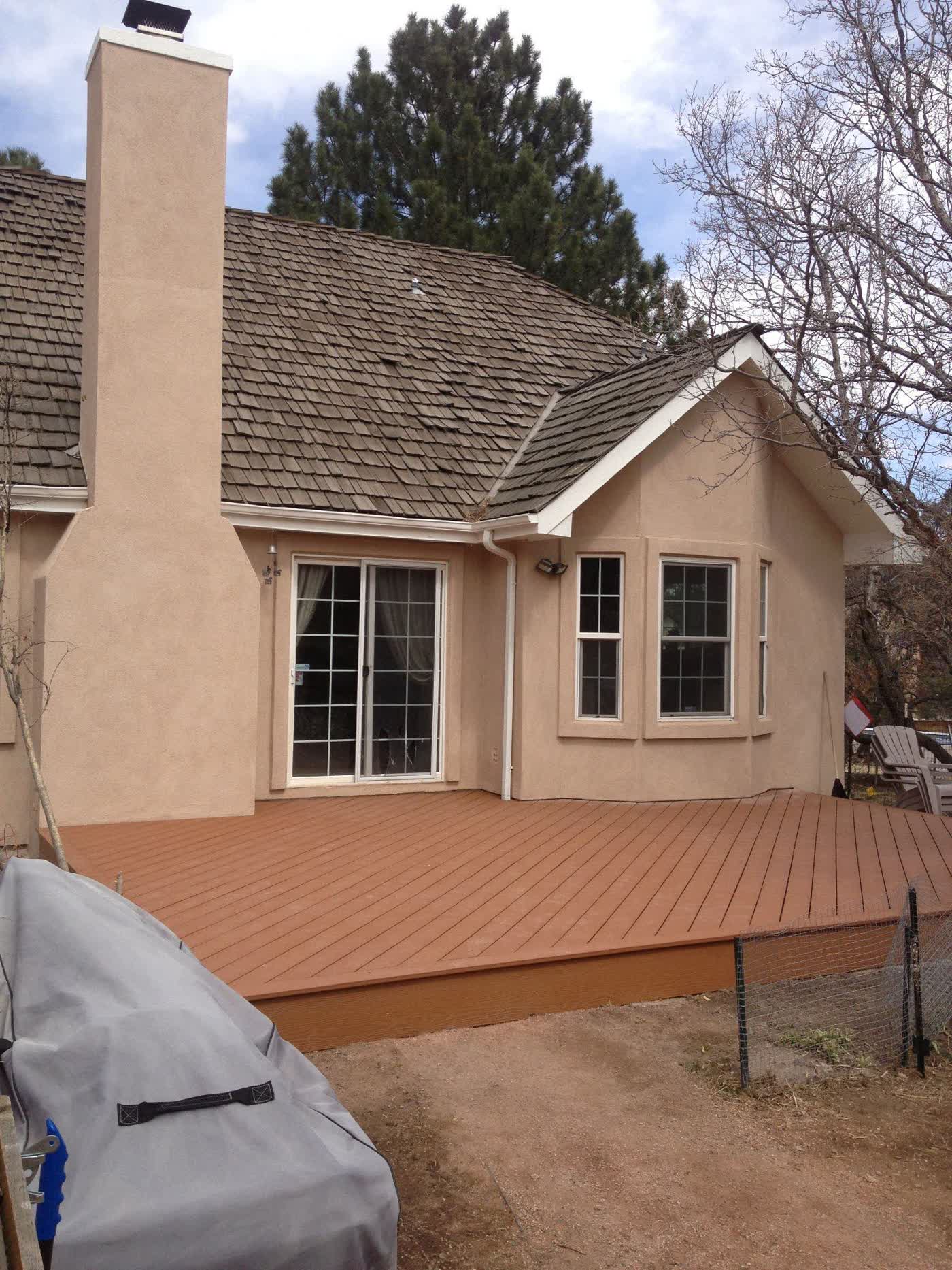 Deck Painting by Fox Coatings in Colorado Springs
