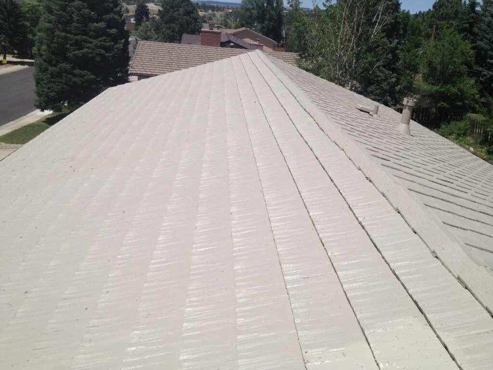 Roof Painting by Fox Coatings in Colorado Springs
